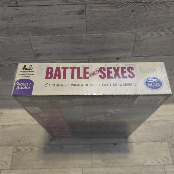 BATTLE OF THE SEXES Adult Board Game by Spin Master Party Game NEW SEALED NIB - Picture 13 of 13